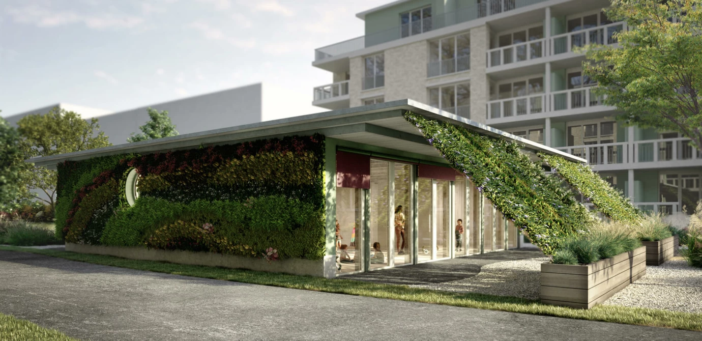 Begrünung-KITA-Zürich-aussen Begrünung-KITA-Zürich-aussen